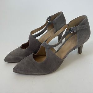 Naturalizer Suede Heels